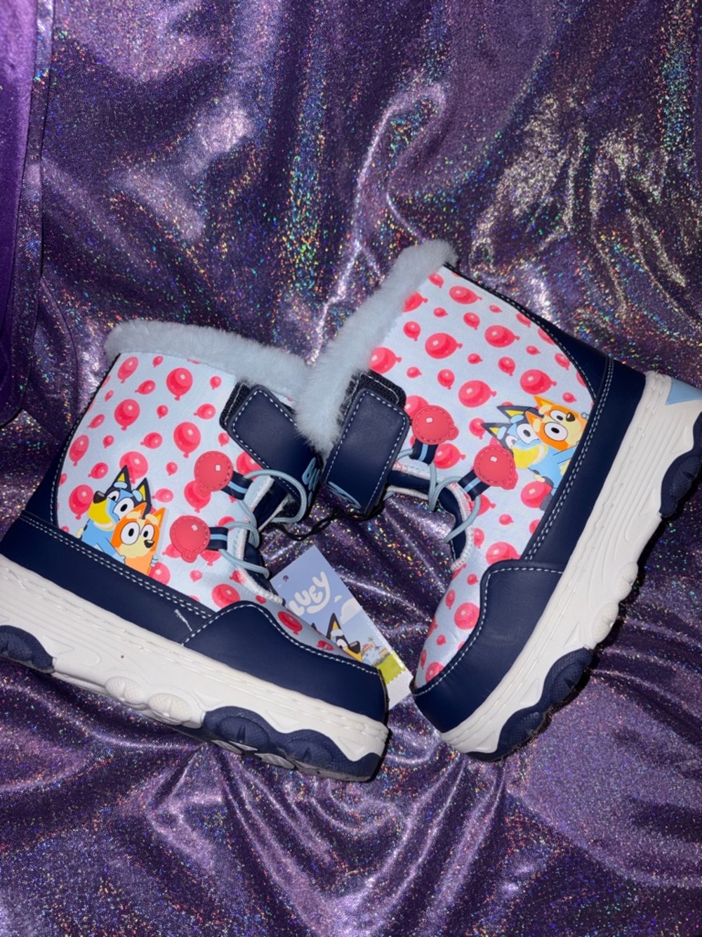 Bluey Balloon Winter Boots